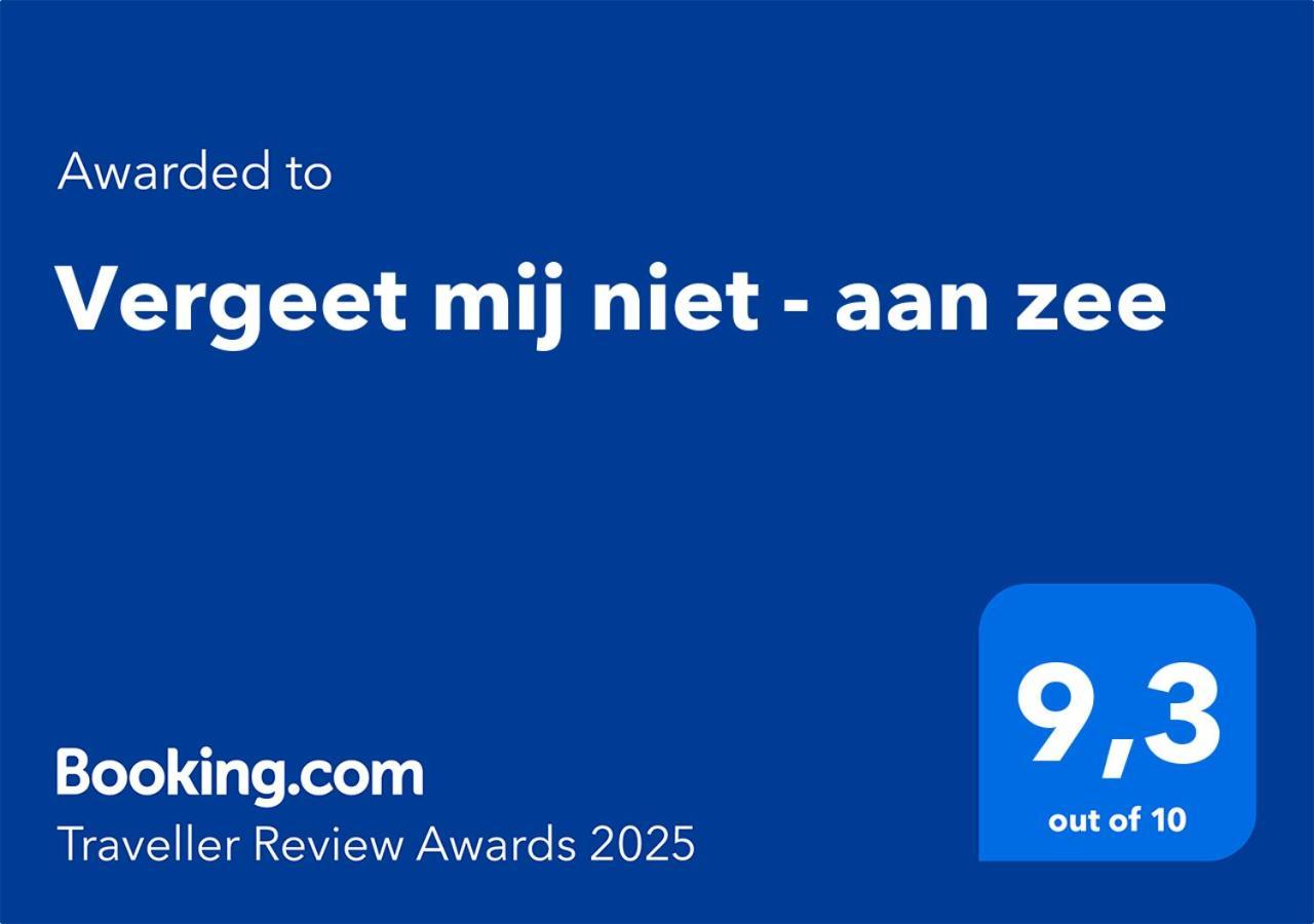 Vergeet Mij Niet - Aan Zee De Haan Exteriör bild